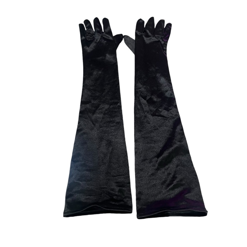 OPERA GLOVES SATIN GLOVES - Picture 2 of 3